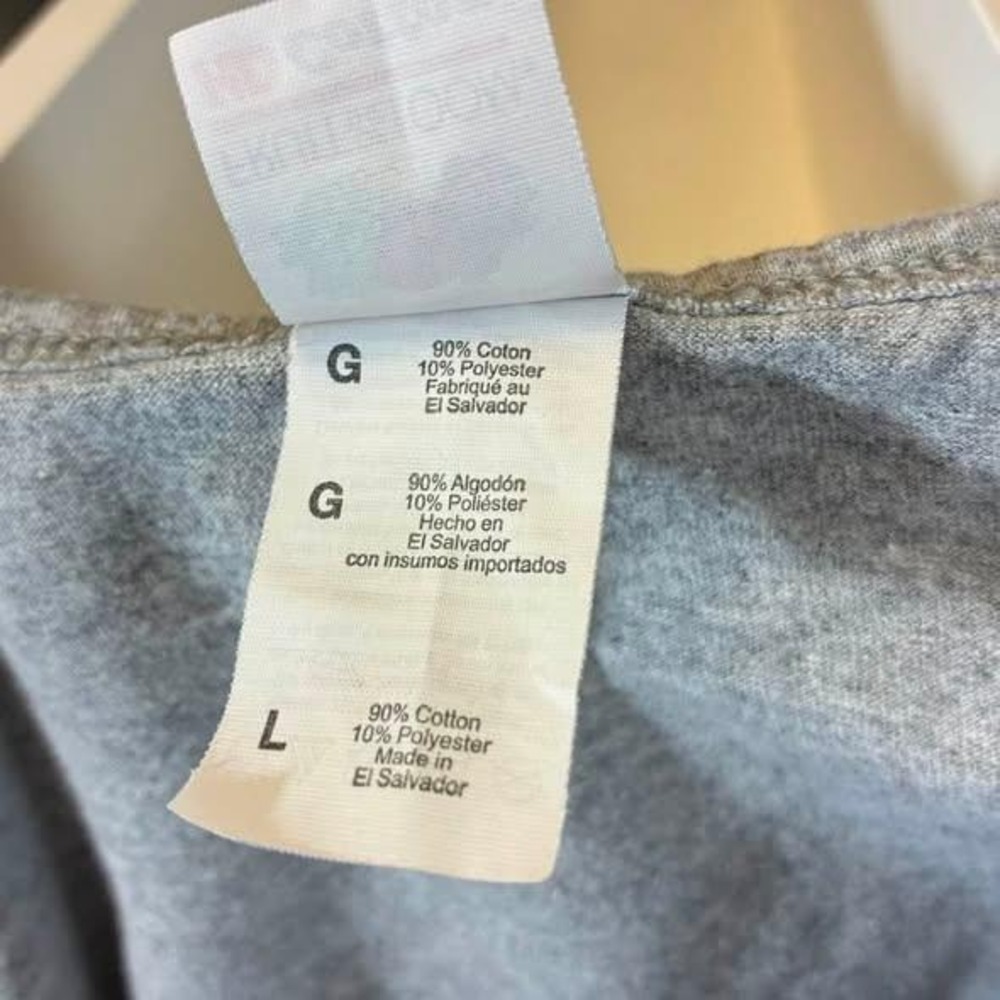 Funny Cat Graphic Tank Top Large Gray Multitasking Humor Sleeveless Shirt MS - Picture 6 of 9